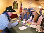 Reel Cowboys Meeting at Big Jim's Restaurant in Sun Valley, CA. on April 7th, 2018