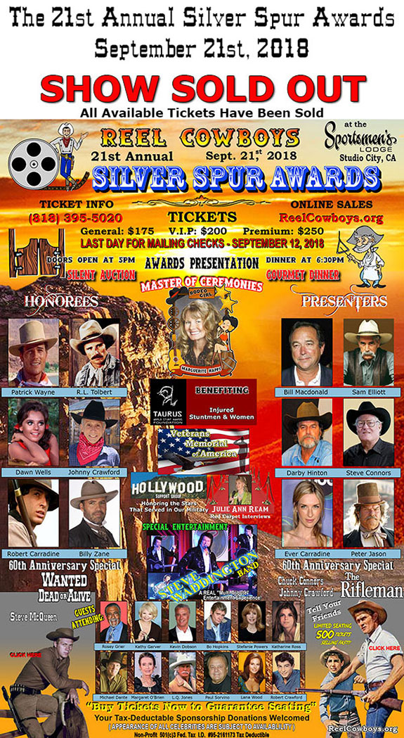 Silver Spur Awards Show Flyer