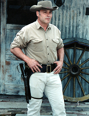 Robert Lanthier dressed as Steve McQueen