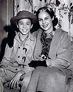 Johnny Crawford | 1959 | Ak Sar Ben Rodeo With His Mother